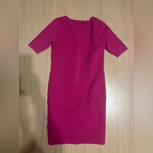 Reiss Dawson Bodycon Lace Inserts Dress - Picture 7 of 7